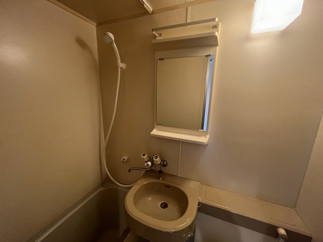 洗面設備　広い洗面スペース