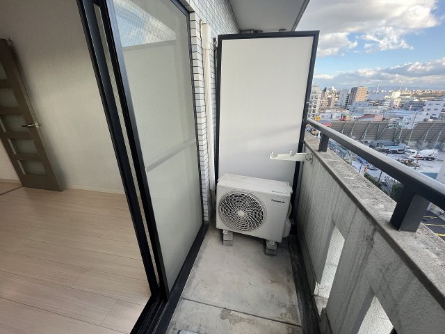 バルコニー　広々としたバルコニーです