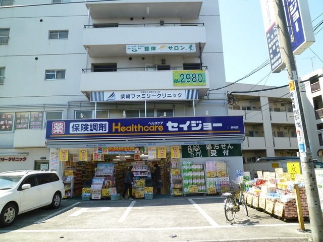 ドラックストア　ヘルスケアセイジョー矢野口店（ドラッグストア）まで412m