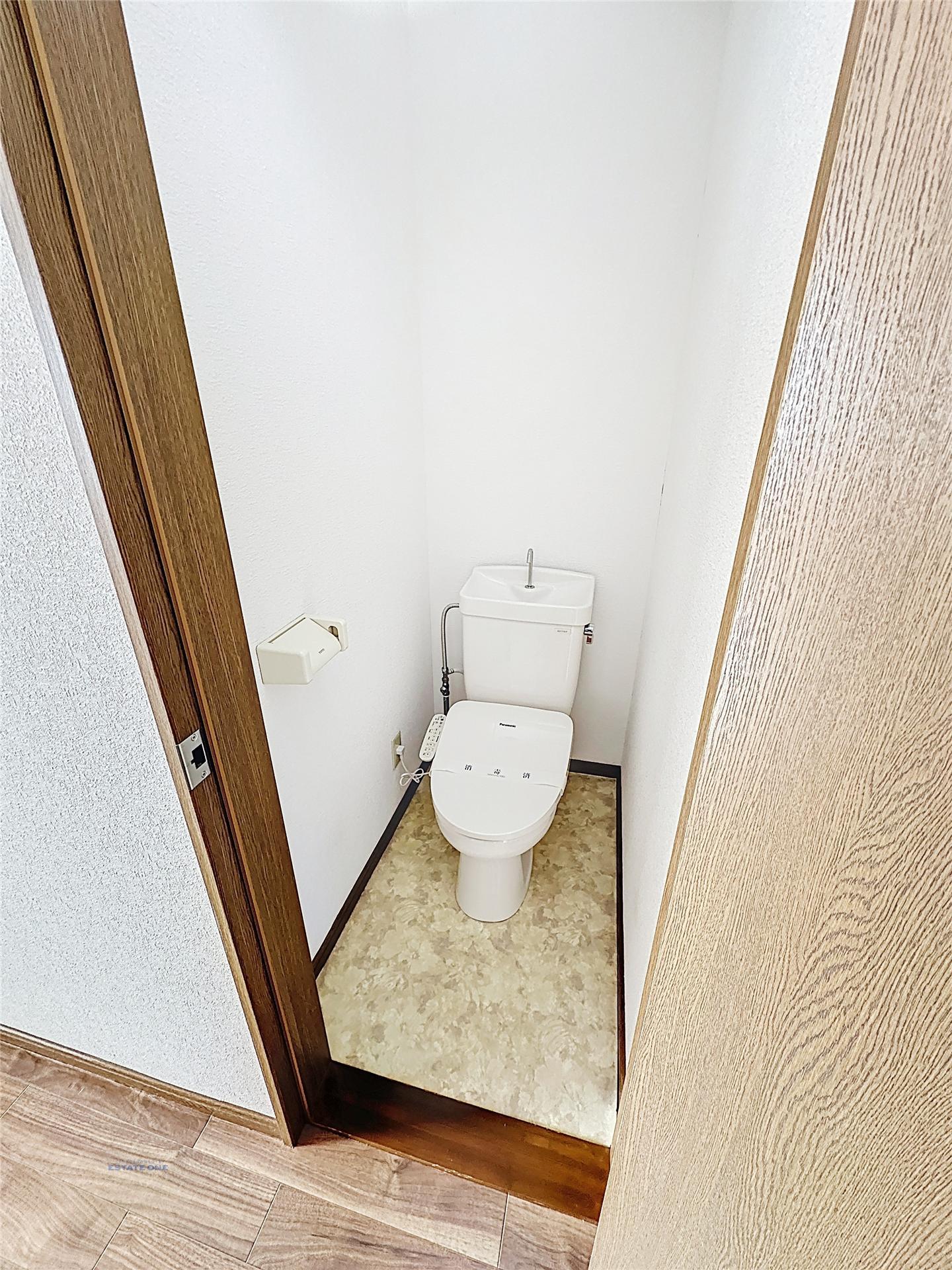 トイレ　ウォシュレット付きのトイレ♪