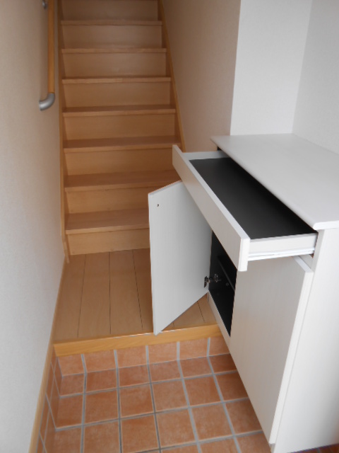 玄関　シューズボックス完備