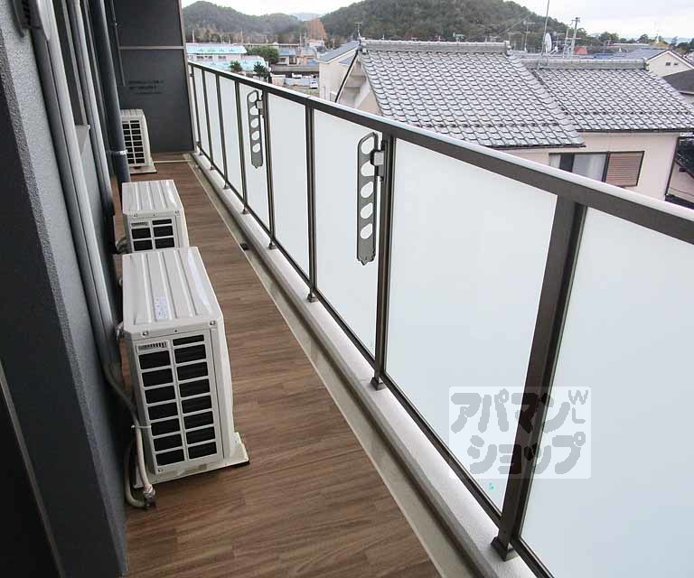 バルコニー　３０２号室の写真です。