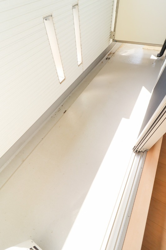 バルコニー　図面と現状に相違がある場合には現状を優先