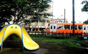 公園　世田谷電車のみえる公園（公園）まで425m