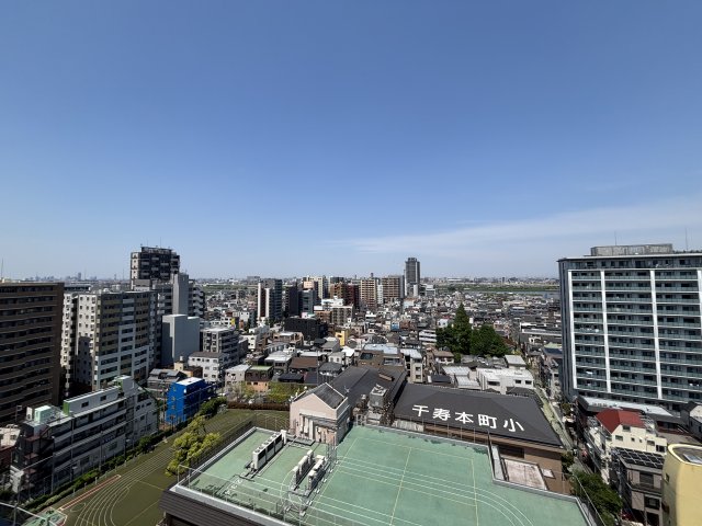 眺望　ザ・パークハビオ北千住