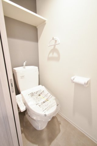 トイレ　清潔感があるトイレです。入るとホッとする、そんな空間。
