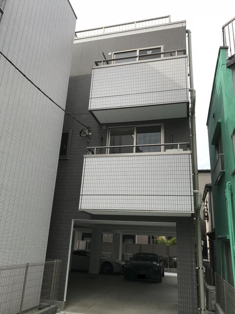 建物外観　新築時