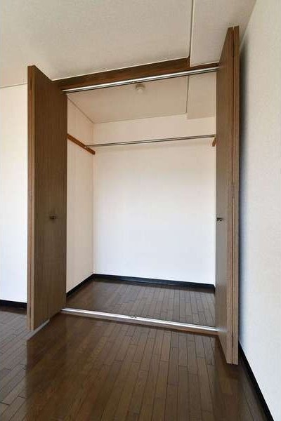 収納　衣類の収納に便利なクローゼットが付いています！