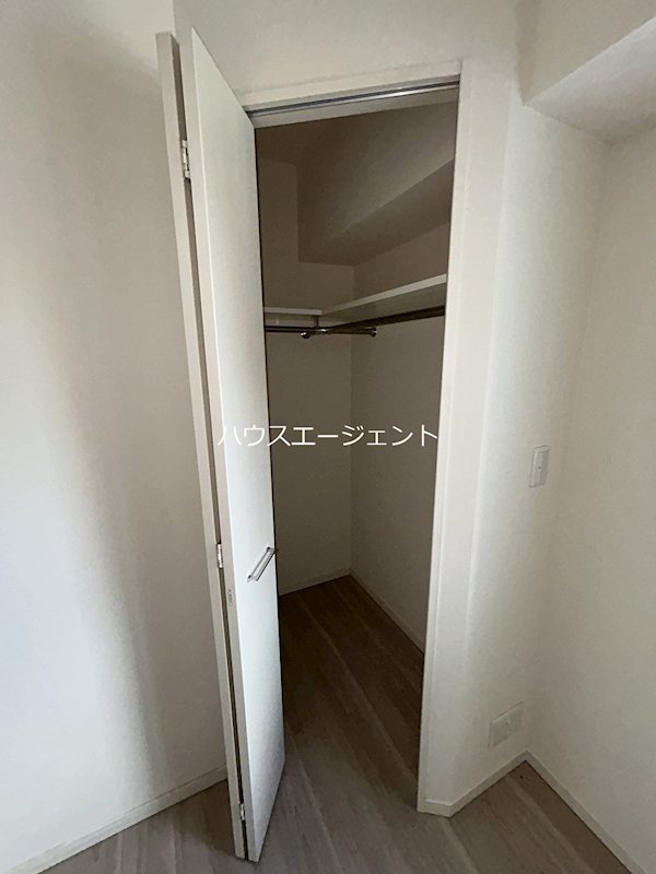 収納　ウォークインクローゼットです。