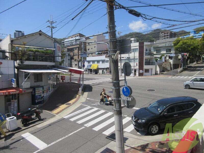 眺望　バルコニーからの眺望です
