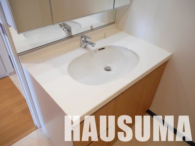 洗面設備　※同タイプ別部屋※