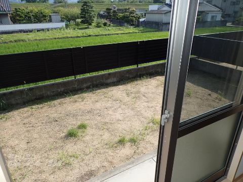 庭　広々専用庭