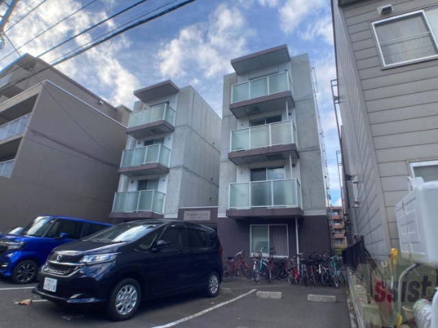 建物外観　札幌市中央区南十一条西「ブローニュ旭ヶ丘」