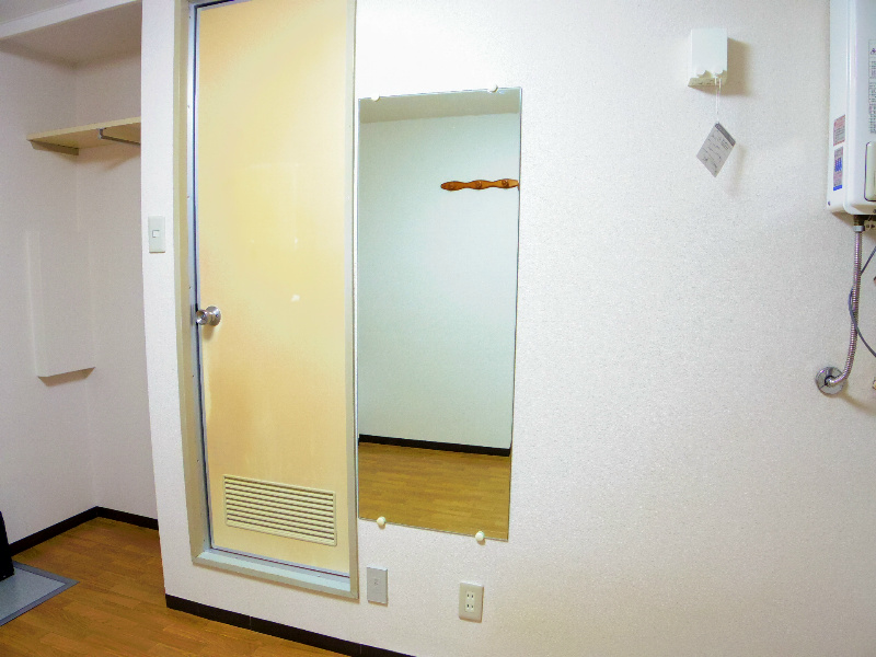 その他　お出かけ前に鏡でチェック
