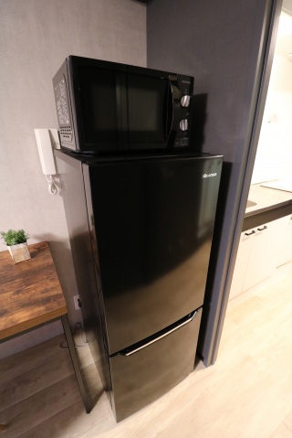 その他設備　冷蔵庫&電子レンジ
