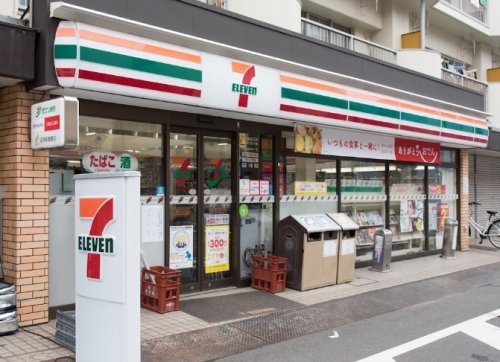 コンビニ　セブンイレブン 江東森下4丁目店（コンビニ）まで190m