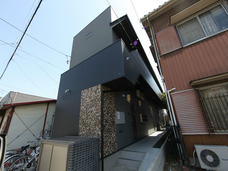 建物外観　外観　デザイナーズ　光インターネット無料