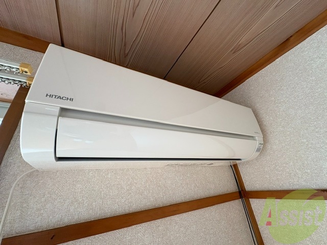 その他設備　エアコンが付いてるので春夏秋冬快適に過ごせます。