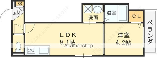 GRANDIR小路の間取り写真