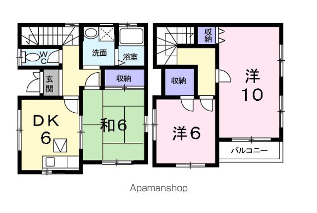さつき台戸建住宅Aの間取り写真