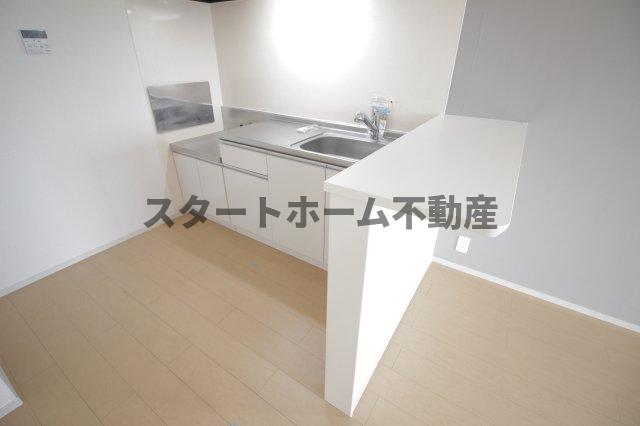 ＪＲ徳島線 徳島駅 徒歩2分 2階建 築13年のキッチン写真
