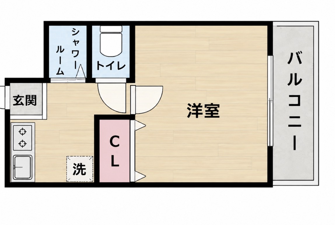 ナンノ第12号館の間取り写真