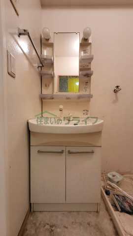 洗面設備　反転タイプ・別部屋参考写真