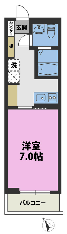 ベルヴィの間取り写真
