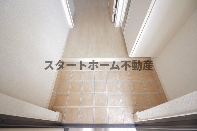 玄関　落ち着いた玄関です