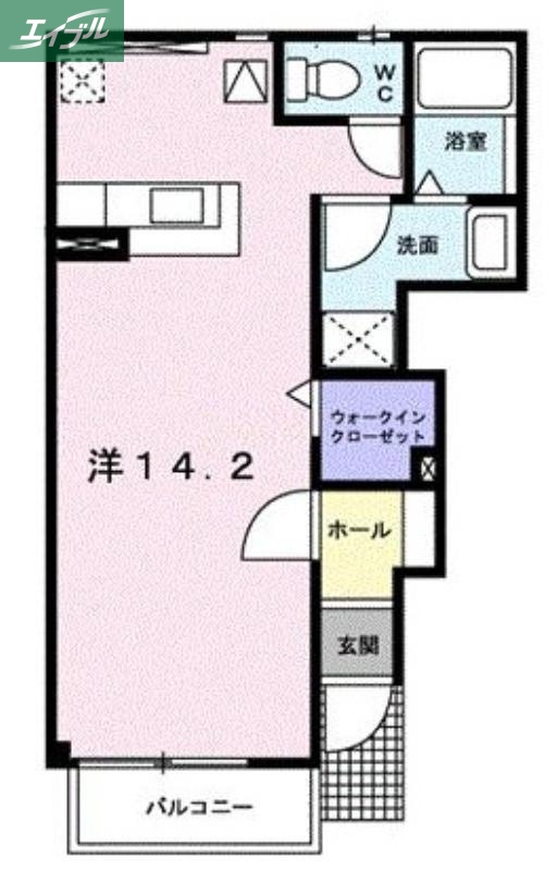 プリムローズBの間取り写真