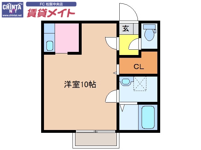 きららAの間取り写真