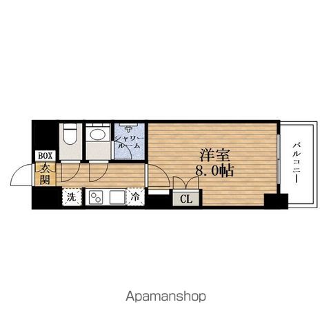 地下鉄谷町線 谷町六丁目駅 徒歩5分 14階建 築1年の間取り写真