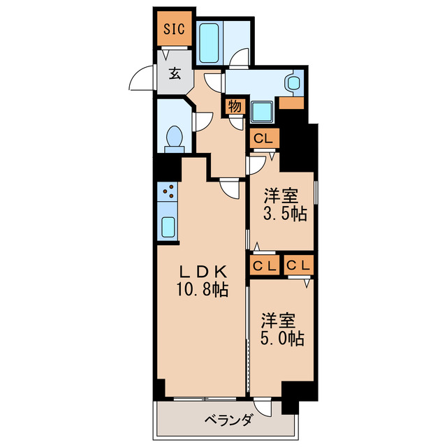 プレサンスTHE久屋大通レジェンドの間取り写真