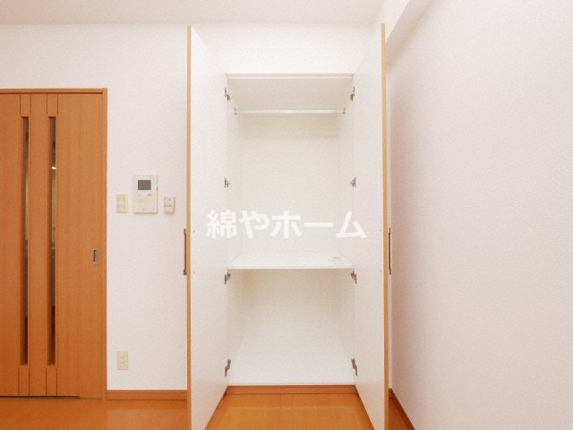 収納　収納のためのスペースです
