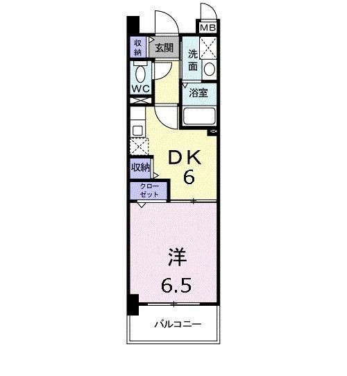 フレアルーチェの間取り写真