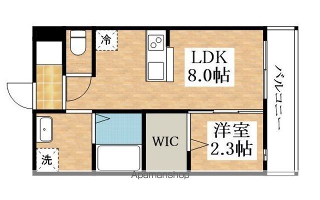 リアコート北田辺IIの間取り写真