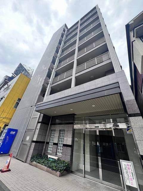 建物外観　外観タイル張りです