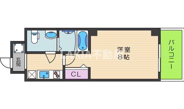 Co.labo 天王寺の間取り写真
