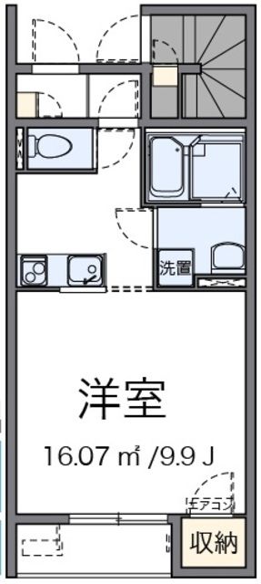 レオネクストすこやかの間取り写真