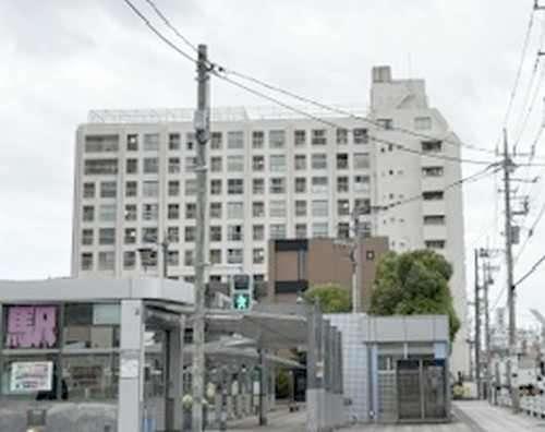 建物外観　川口元郷駅前からの建物外観