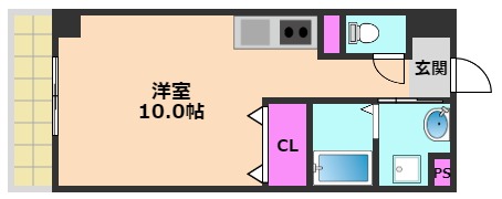 エクセレント大畑の間取り写真