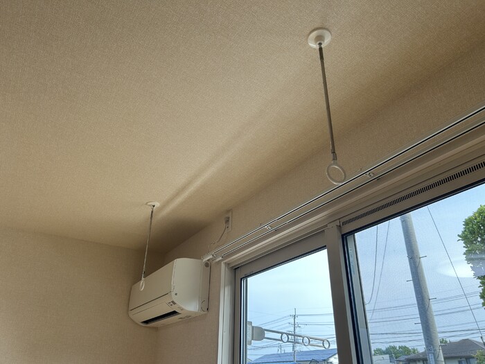 その他設備　室内物干し