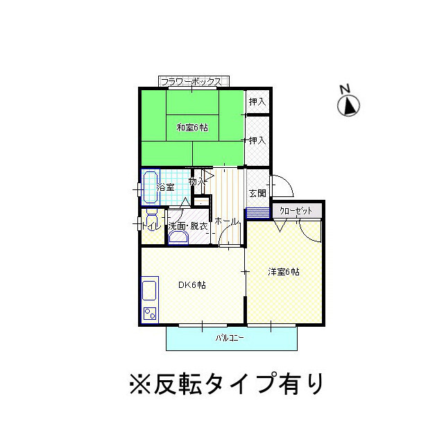 CREATE73 7・8番館の間取り写真