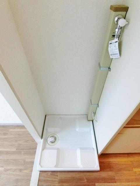 洗面設備　室内洗濯機置場