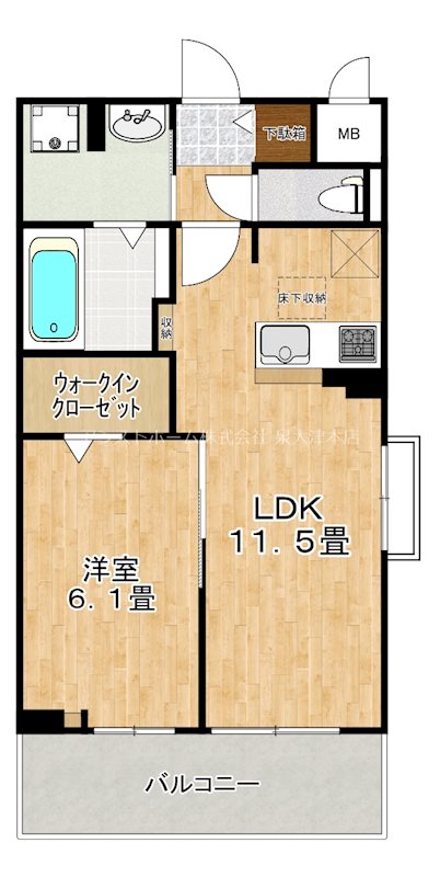 Garden 浜プラスの間取り写真
