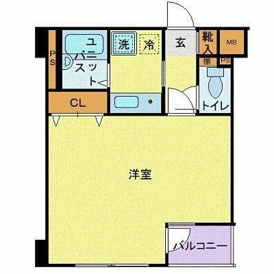 シンシア麻布十番の間取り写真