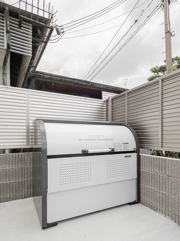 建物外観　入居者様専用ゴミＢＯＸ