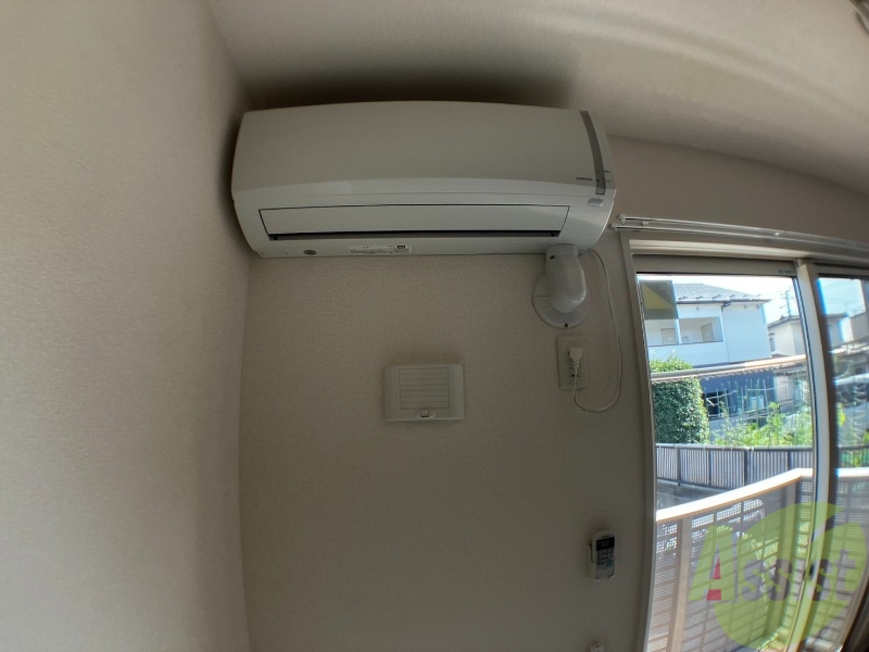 その他設備　エアコンが設置済みです。入居後すぐに使用できます。
