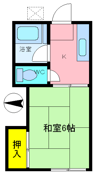 小川荘の間取り写真