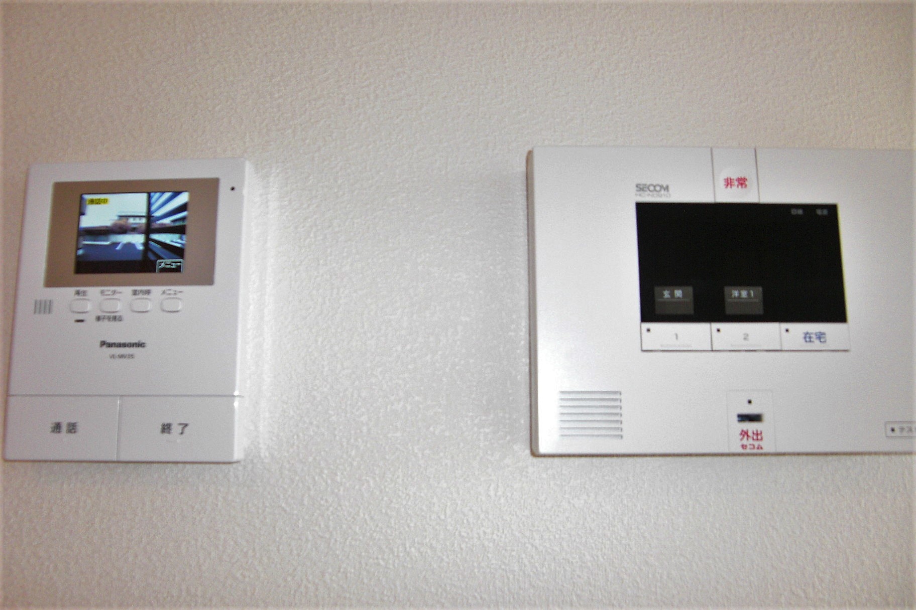 セキュリティ　SECOM搭載はうれしいですね！！